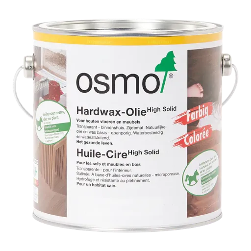 [3040 2.5] Osmo Hardwax-Olie Farbig 2,5L (3040, Wit)