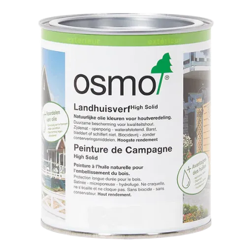 [11400027] Osmo Landhuisverf Outside 0,75L (2101, Wit)