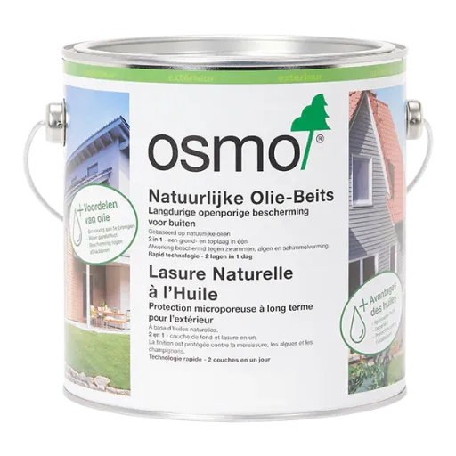 [12100002] Osmo Natuurlijke Olie-Beits Outside 2,5L (700, Grenen)