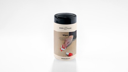 [9310-0023] Wall&Water BerryAlloc reinigingsdoekjes Aloe Vera (±50 stuks)
