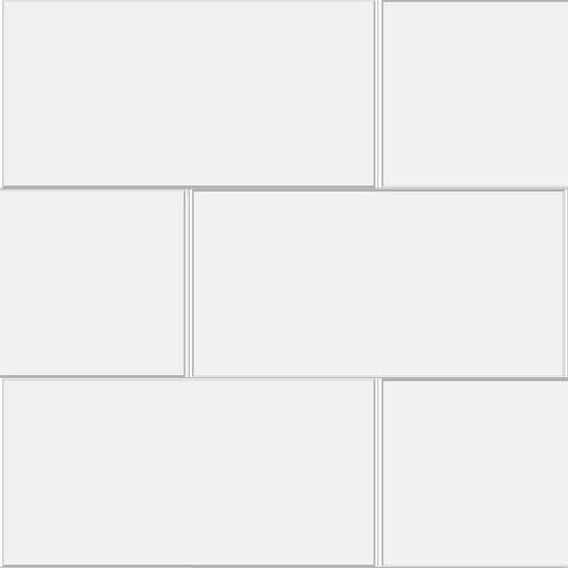 [10002909] Ceratone White Block Matt 30x60 7,5mm