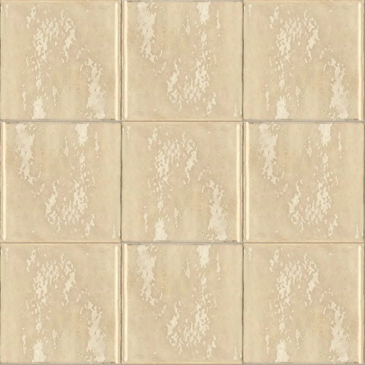 [10007372] Ceratone Artsy Cut Squares 10x10 7,8mm (Sand)