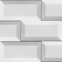 Ceratone Metro Biselado Matt 7,5x15 6,8mm
