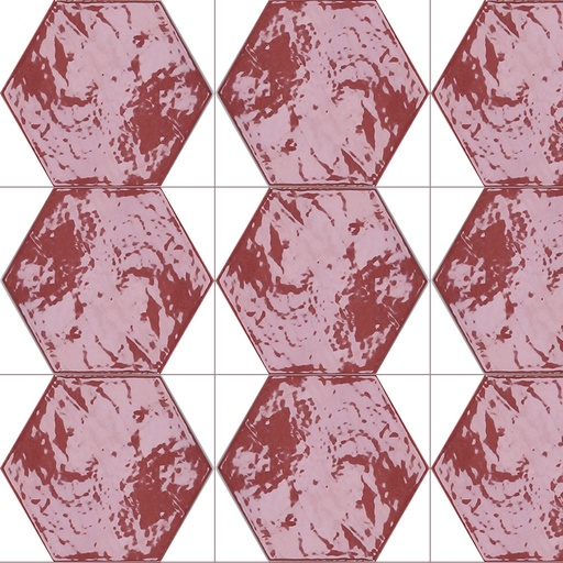 [2680527] Ceratone Zellige Hexa 10,8x12,4 8,5mm