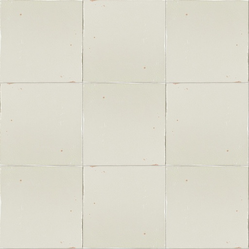 [2680050] Ceratone Zellige Decor Glossy 12,5x12,5 11,5mm (Mestizaje White)