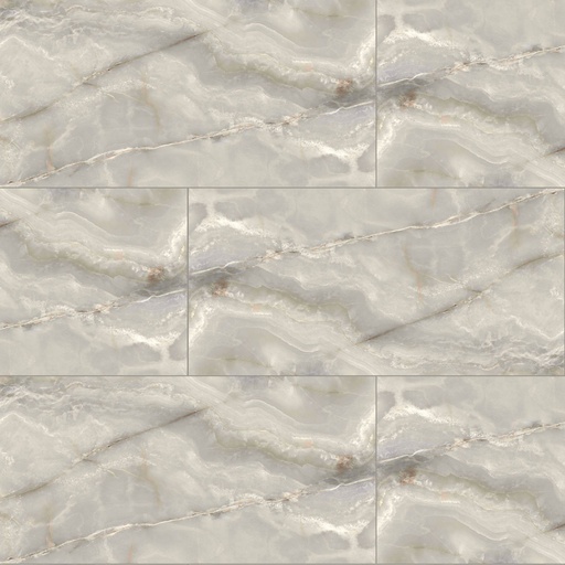 [10022394] Luca Quartz Glossy 60x120 6mm (Silver)