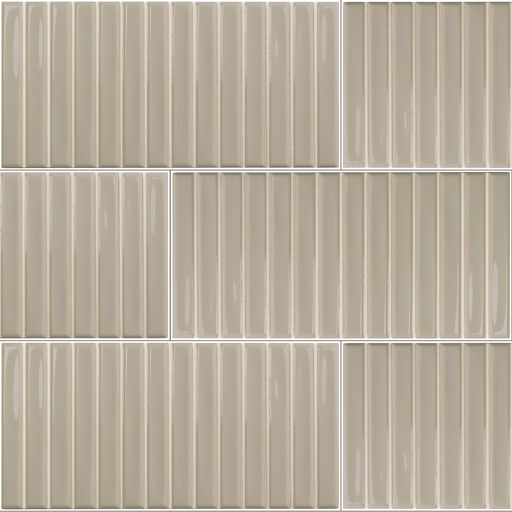 [268S233] Ceratone Barritas Glossy 12,5x25 8,5mm (Sweet Bars SB Greige)