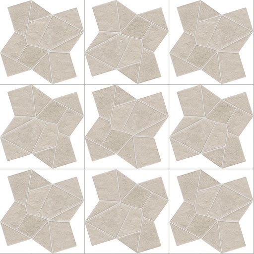 [10007575] Ceratone Pedra Matt 25,5x25,5 10mm (Trencadis Gaudi Rila)